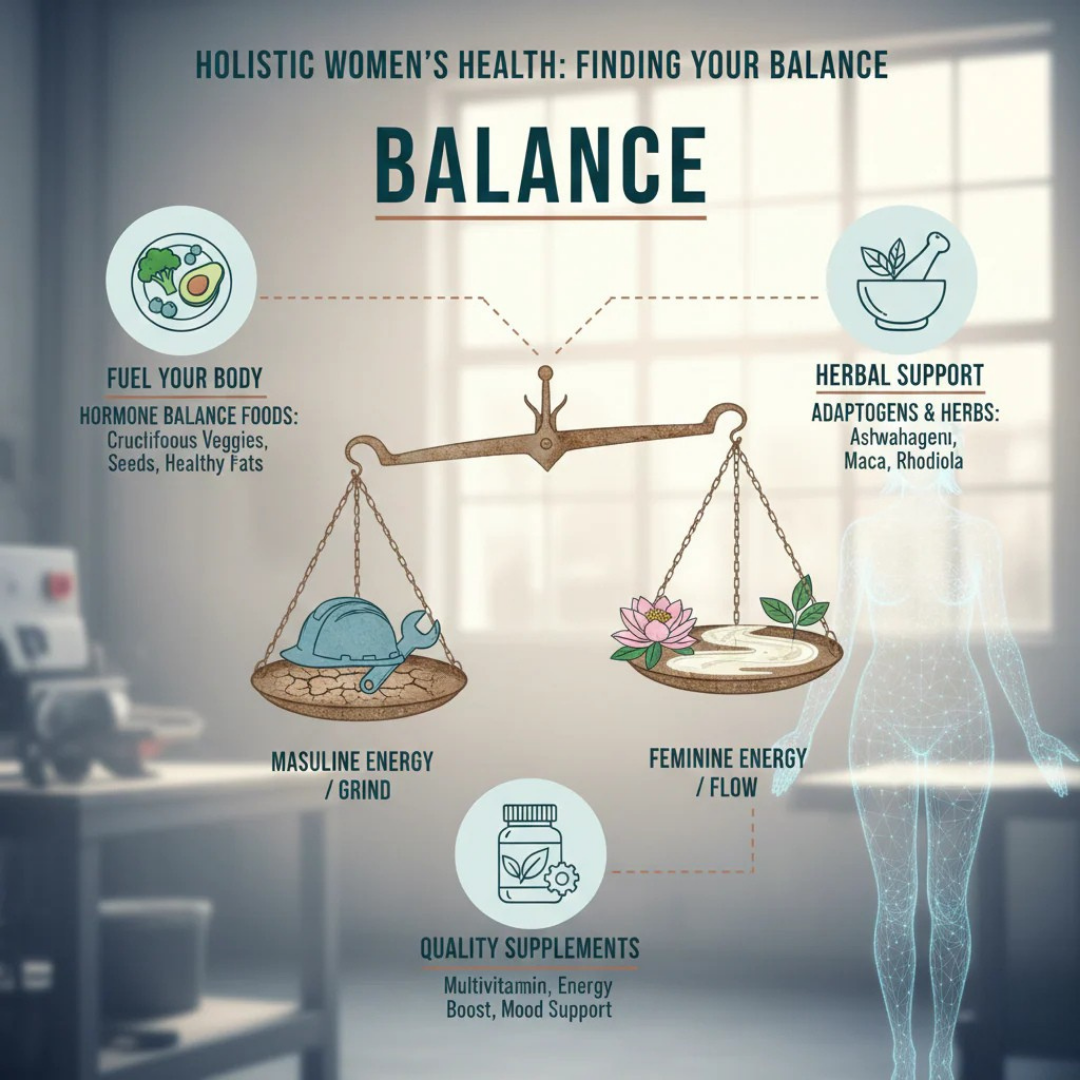 Natural Hormone Balance Guide: More Energy & Drive for Women