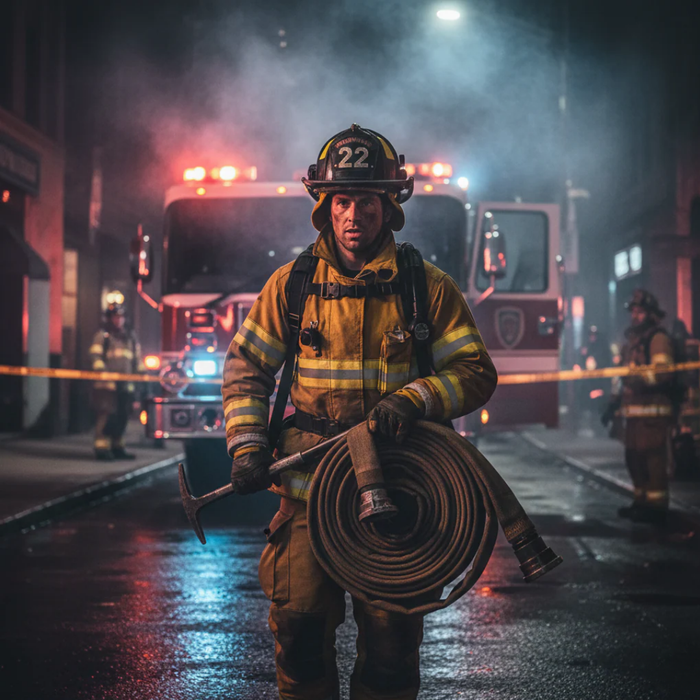 Firefighter hydration prep and supplements for first responders — Blue Collar Nutrition USA-made support for firefighters, EMS, police, and military veterans