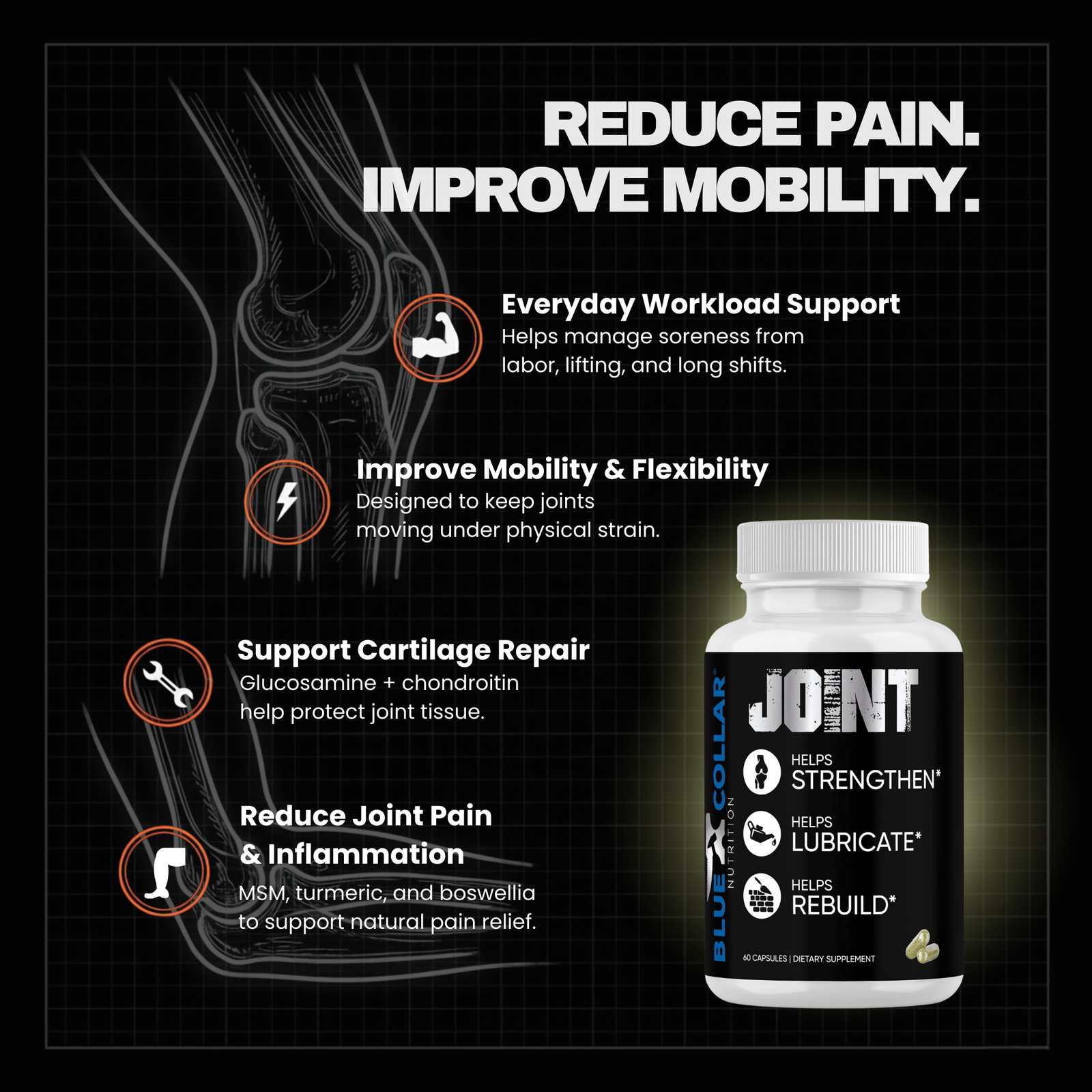 Joint-supplements for blue collar workers-Blue Collar Nutrition