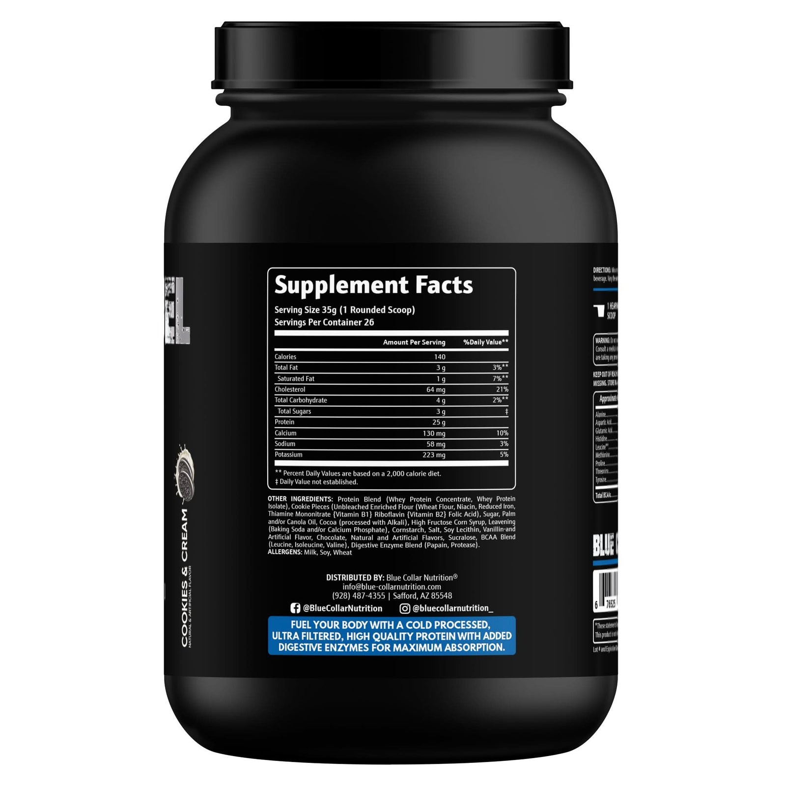 Muscle Fuel-supplements for blue collar workers-Blue Collar Nutrition