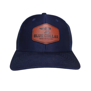 BCN Classic Trucker Curved Hat Leather