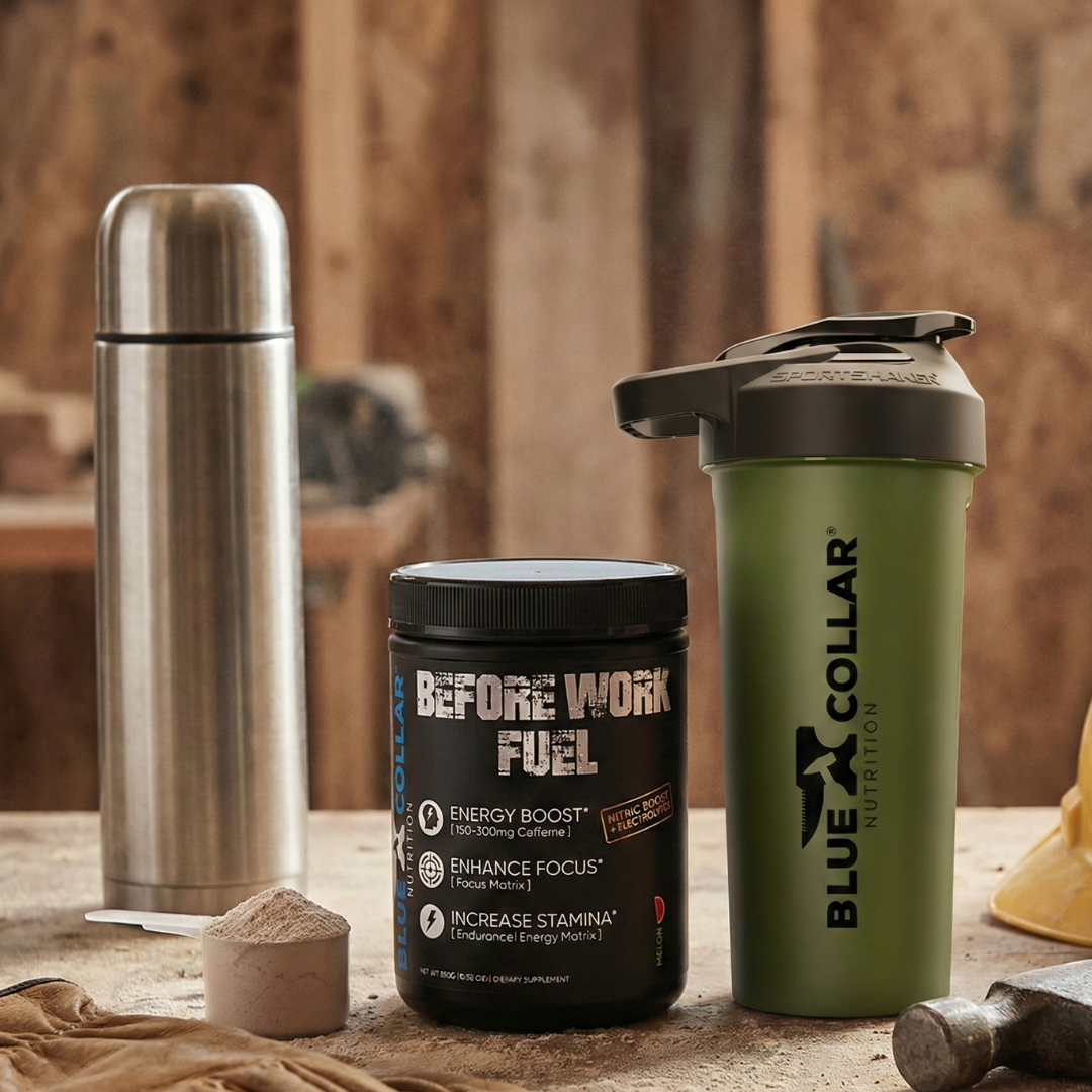 Best energy supplements for long workdays — Before Work Fuel, Refuel, and Hydrate stacked for a no-crash 12-hour shift