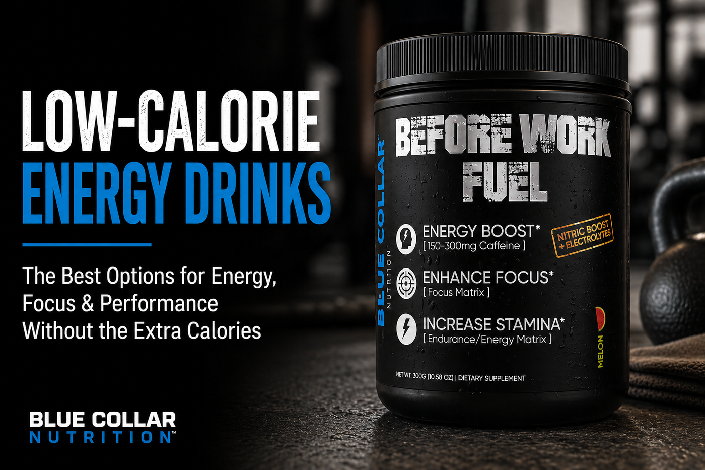 Best Low Calorie Energy Drinks for Working Long Shifts
