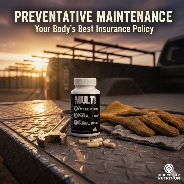 Best multivitamin for men — preventative maintenance support for hard workers