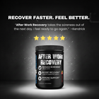 After Work Recovery five-star customer review — recovery supplement for tradespeople and hard workers
