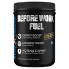 Before Work Fuel powdered energy drink blue raspberry flavor, 300g jar