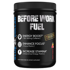 Before Work Fuel powdered energy drink fruit punch flavor, 300g jar