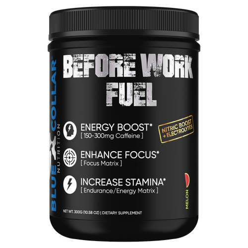 Before Work Fuel powdered energy drink melon flavor, 300g jar