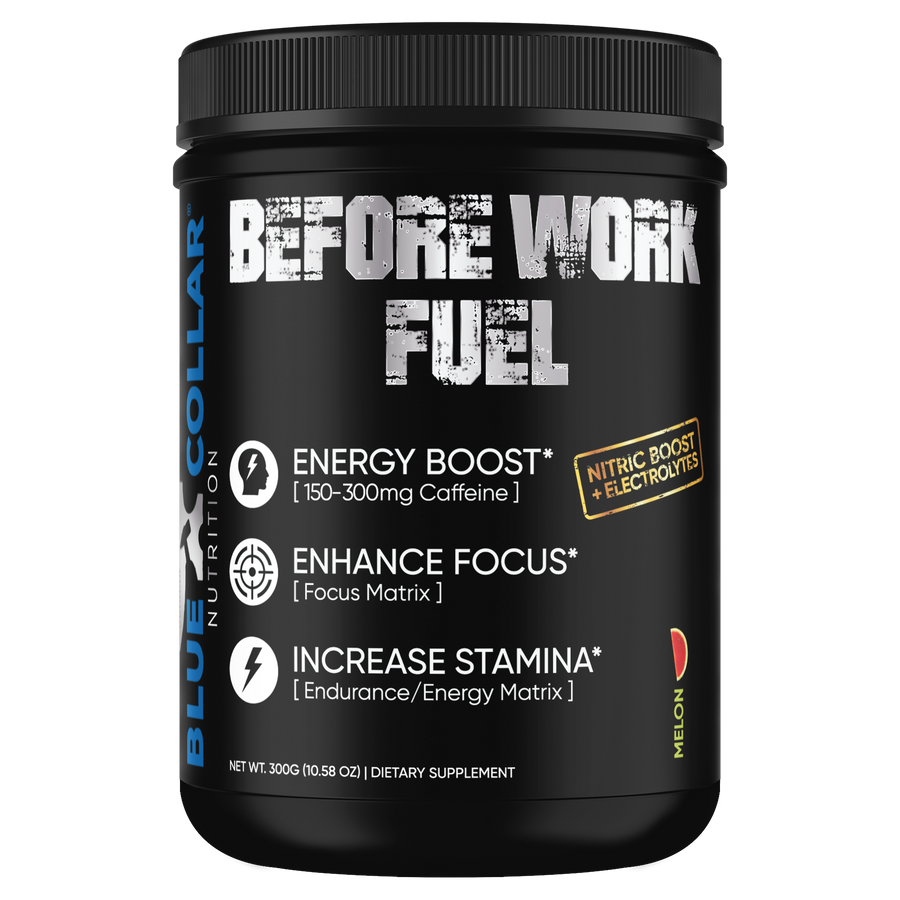 Before Work Fuel powdered energy drink melon flavor, 300g jar