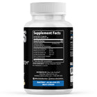 Biotics Supplement Facts panel showing 60 billion CFU probiotic blend with four strains, MAKTREK Bi-Pass Technology, marine polysaccharide, and FOS prebiotic