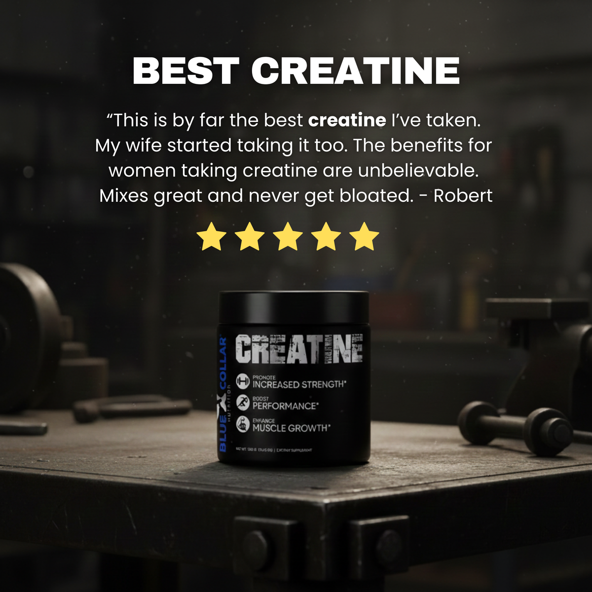Creatine-supplements for blue collar workers-Blue Collar Nutrition