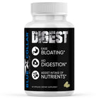 BCN Digest digestive enzyme supplement bottle with Makzyme-Pro blend for bloating, digestion, and nutrient absorption, 60 capsules