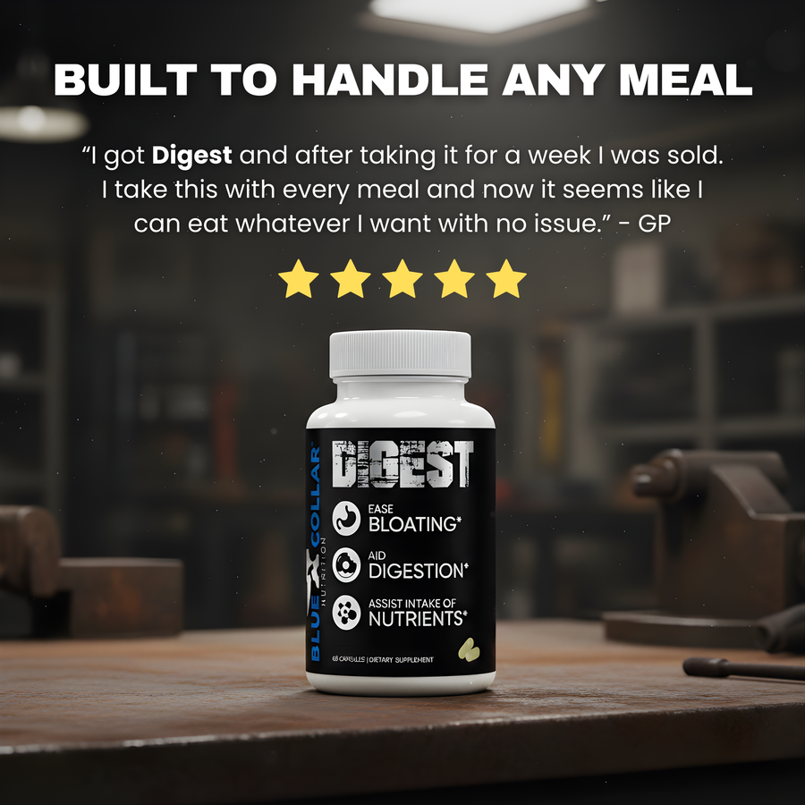 Five-star Digest review describing improved digestion across all meal types after one week of use