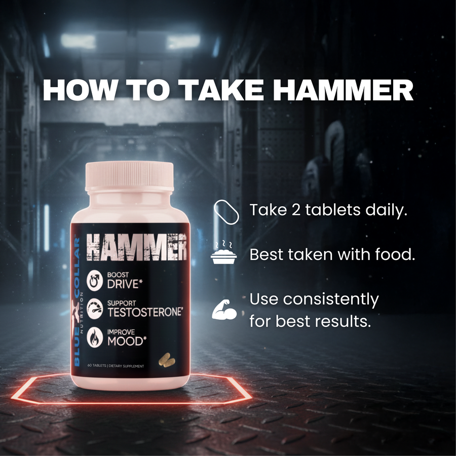 How to take Hammer natural testosterone booster before bed