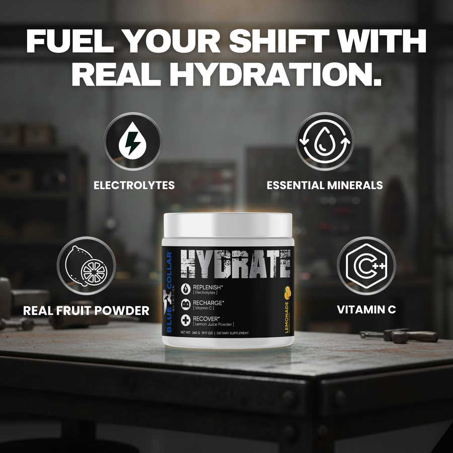 Hydrate-supplements for blue collar workers-Blue Collar Nutrition