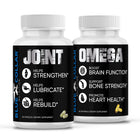 BCN Joint Relief Pack — Joint capsule with glucosamine, chondroitin, MSM, turmeric, Boswellia plus Omega-3 fish oil for hard workers