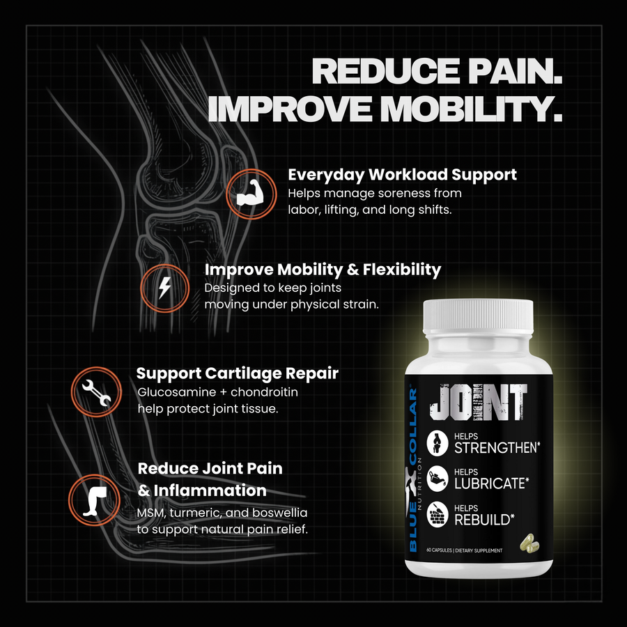 Joint-supplements for blue collar workers-Blue Collar Nutrition