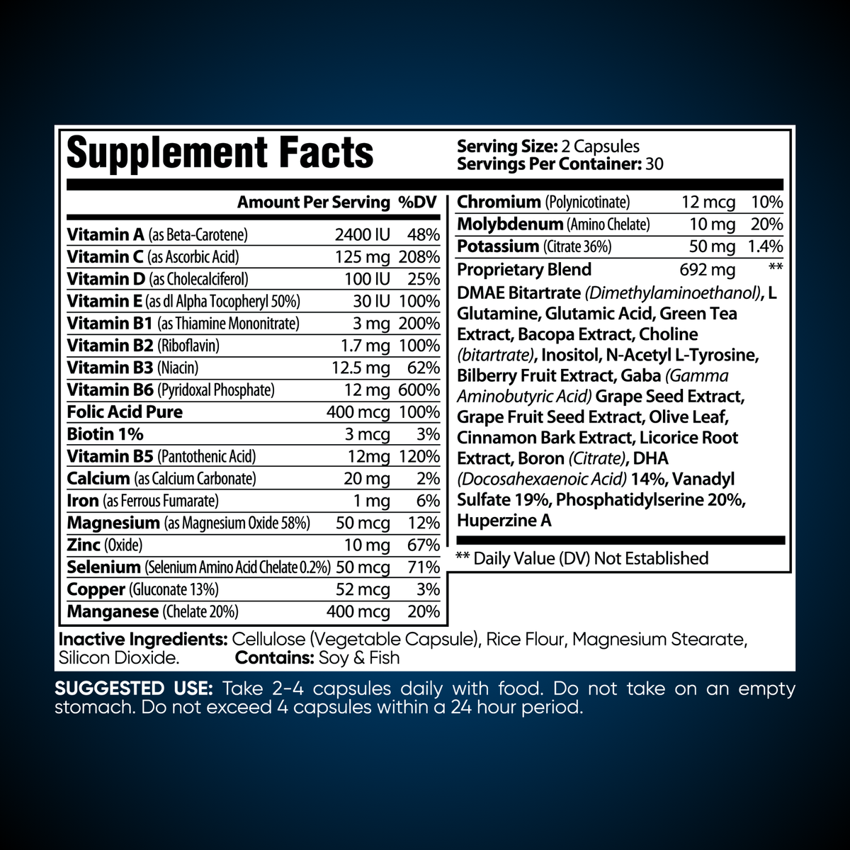 Mind Fuel-supplements for blue collar workers-Blue Collar Nutrition