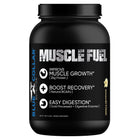 BCN Muscle Fuel Vanilla Milkshake — cold-processed whey protein blend with digestive enzymes, 25g protein per scoop