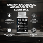 N.O. Flow nitric oxide supplement benefits for blood flow and muscle pumps