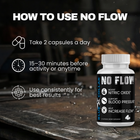 How to take N.O. Flow nitric oxide supplement before physical activity