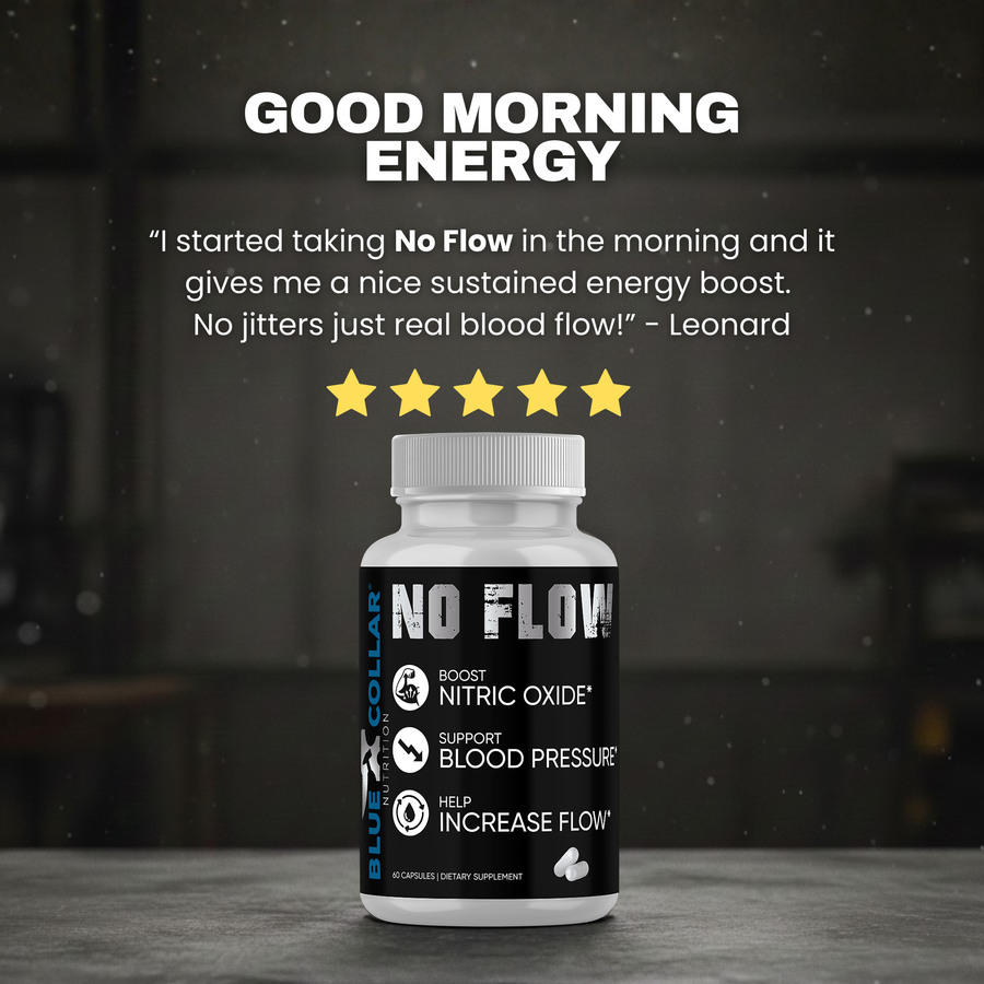 N.O. Flow nitric oxide supplement customer testimonial