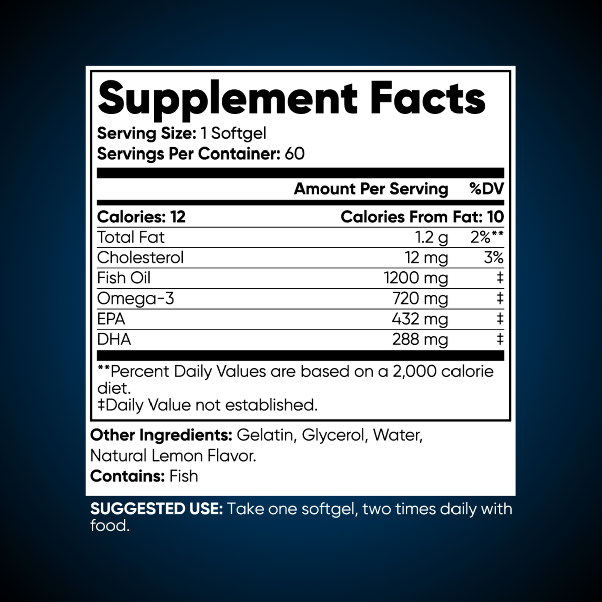 Omega-supplements for blue collar workers-Blue Collar Nutrition
