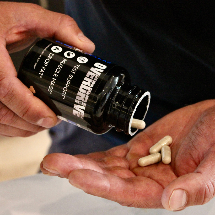 Overdrive Men's stamina supplement for blue collar workers