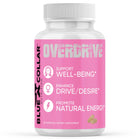 Overdrive Women's natural drive and energy supplement bottle