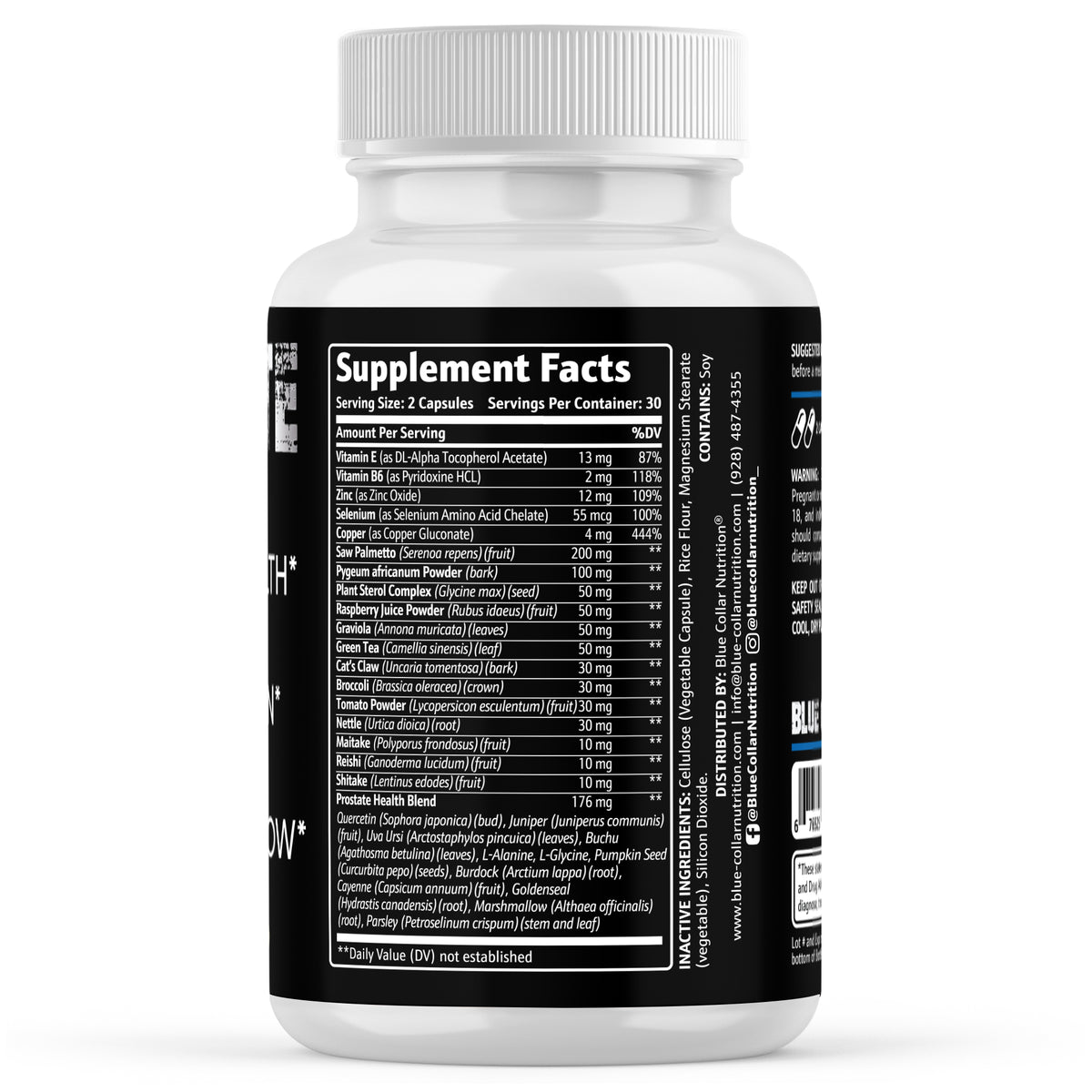 Prostate-supplements for blue collar workers-Blue Collar Nutrition