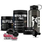 Blue Collar Nutrition Overtime Pack with Before Work Fuel and Refuel energy drink replacement for blue collar workers